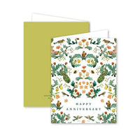 Garden Tapestry Anniversary Card