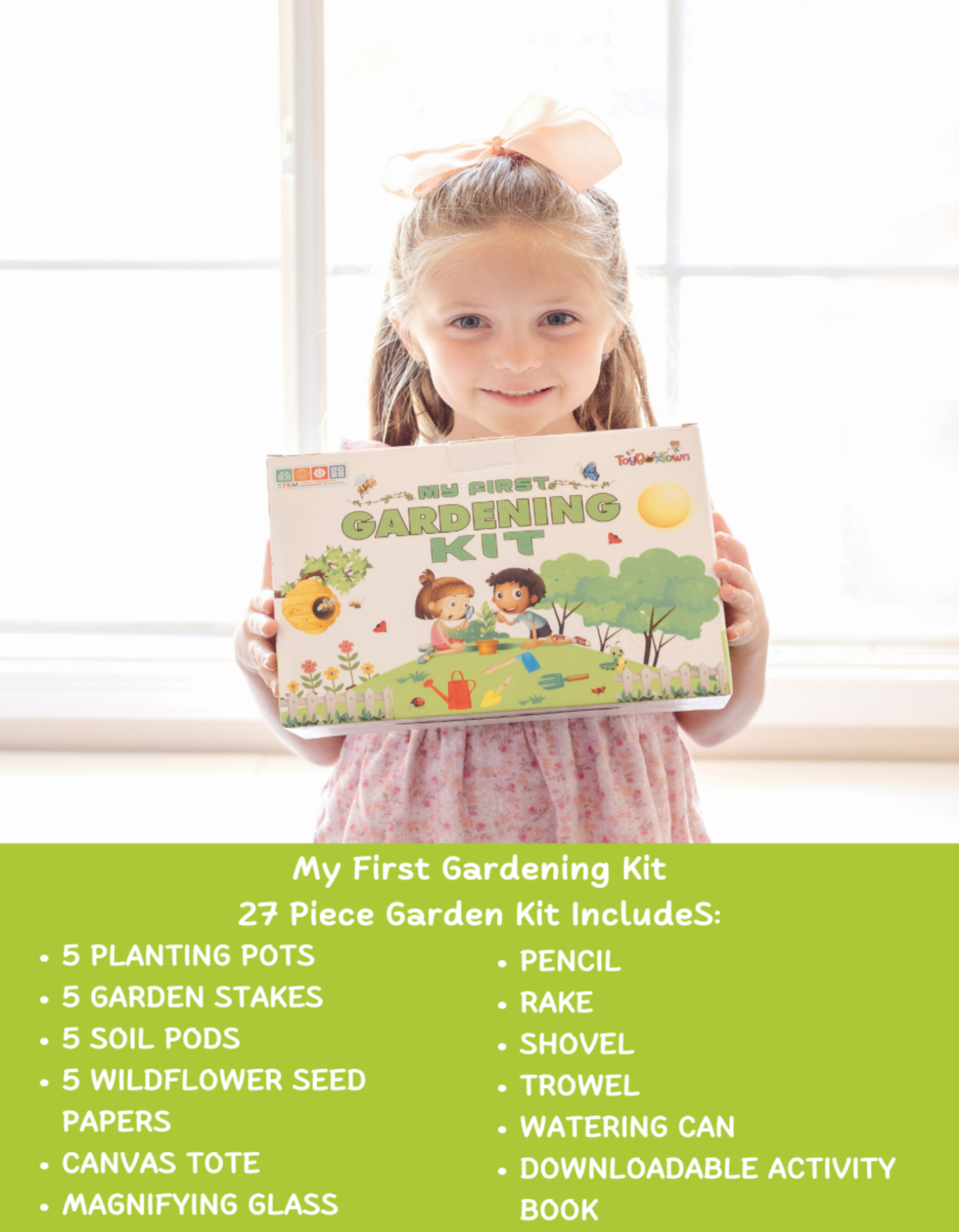 ToyBoxTown - My First Gardening Kit- Kids Gardening Set
