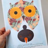 The Black Rabbit - Animal Decorations Kit - Floral