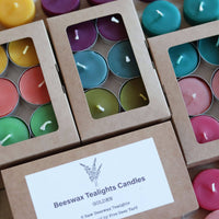 Five Bees Yard - Colourful Set of Eco Friendly Candles