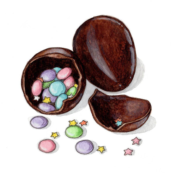 Yeesan Loh - Candies & Sweets / Card Easter Egg