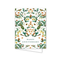 Garden Tapestry Anniversary Card