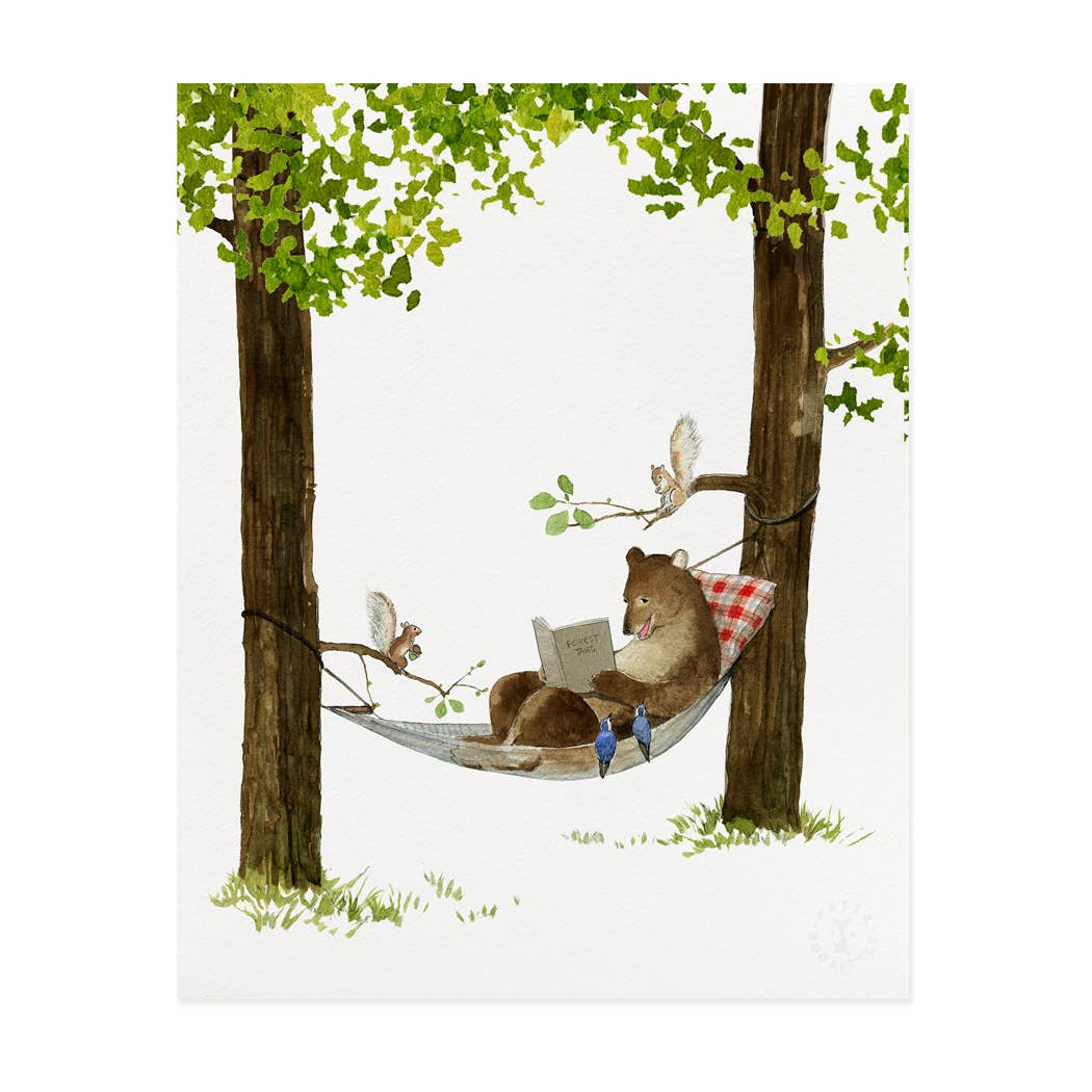 Felix Doolittle - Forest Friends - Art Print