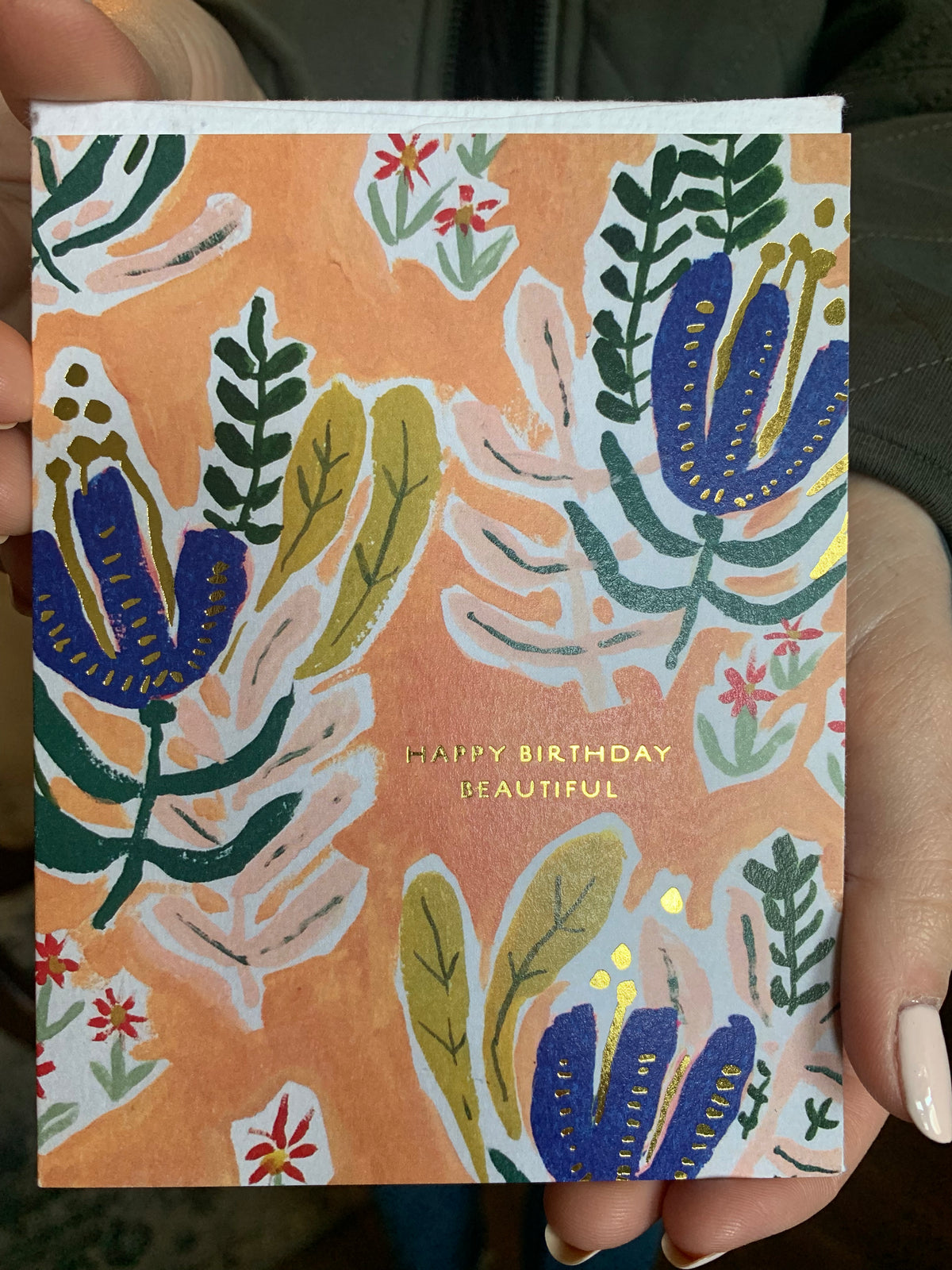Happy Birthday Beautiful with Plantable Envelope