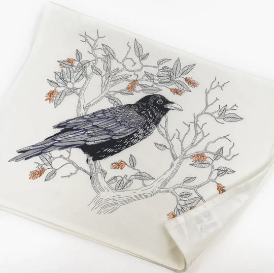 Crow Tea Towel