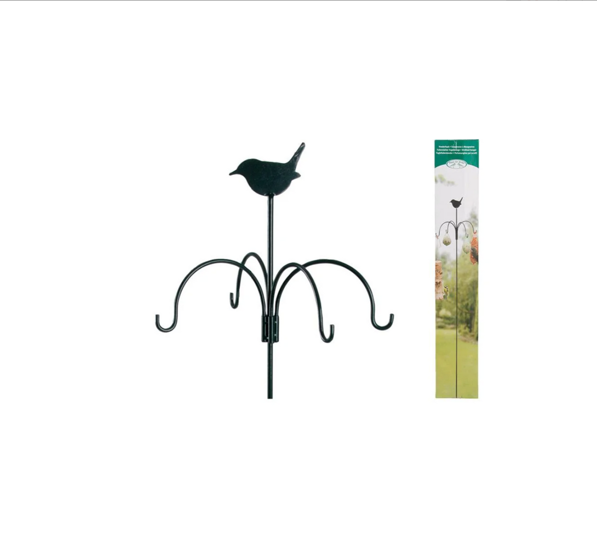 4 Hook Garden Stake