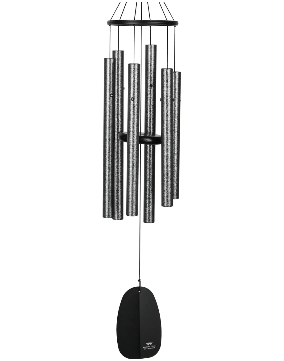 Woodstock Chimes - Bells of Paradise - Antique Silver