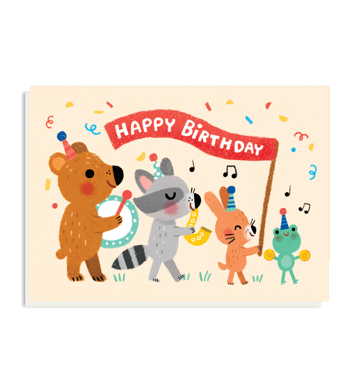 Birthday Band Greeting Card