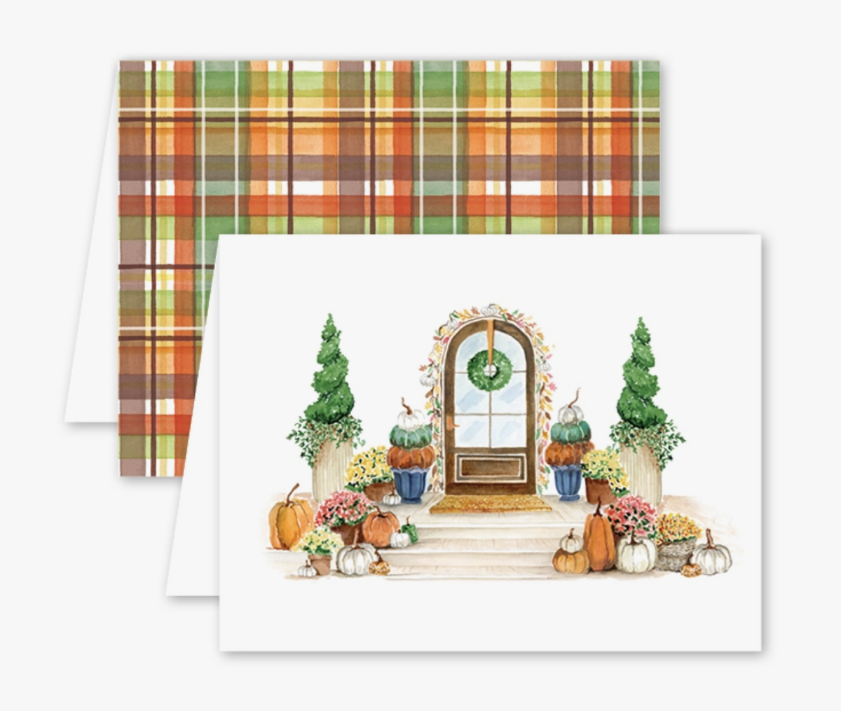 Autumn Door Greeting Card