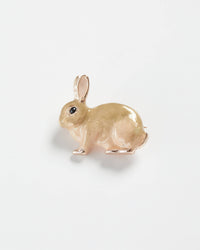 Fable England - Enamel Rabbit Brooch