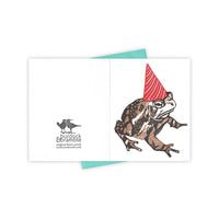Burdock & Bramble - Party Animal Toad Card