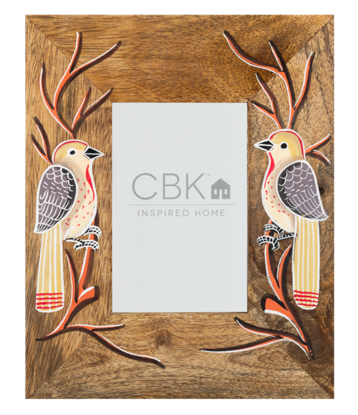 Handpainted Bird 4x6 Frame