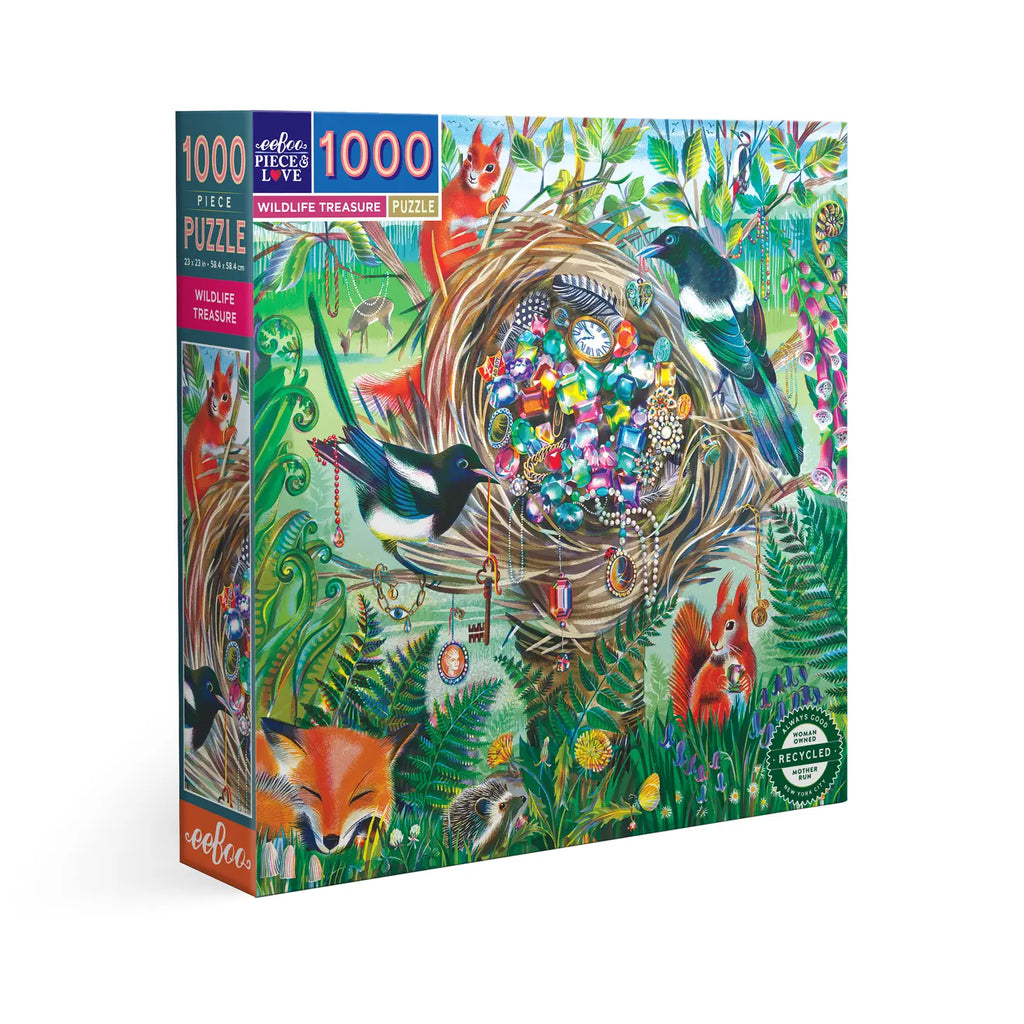 1000 Piece Puzzle Wildlife Treasure