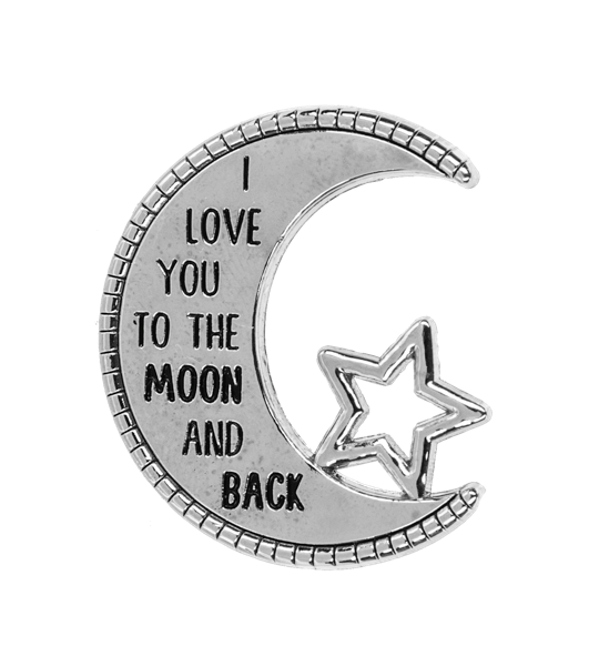 I Love You to the Moon and Back Charms