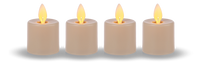 Flickering Flame Tealights Set (4 pc. set)