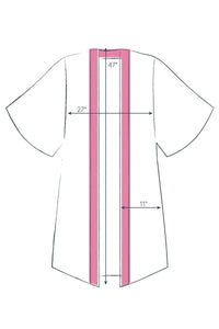 Hummingbird Kimono Gown in Dusk