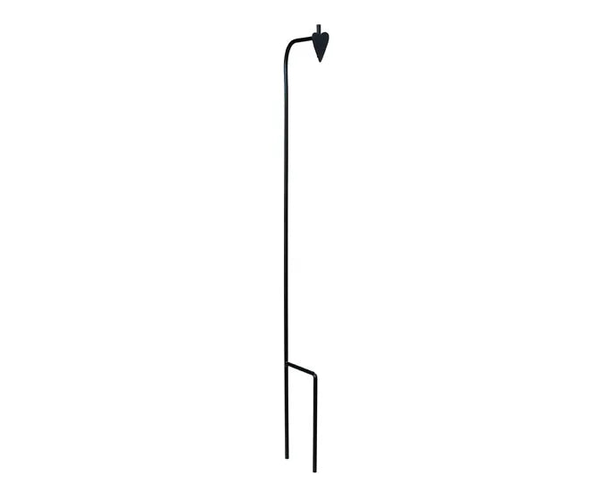Heart Garden Stake with Hook