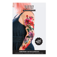 Painted Floral Sleeve Kit