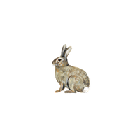 Bunny Rabbit Tattoo Pair