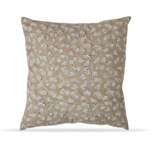 Fiori Block Print Pillow