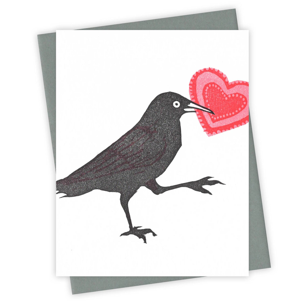 Burdock & Bramble - Homemade Valentine Grackle Card