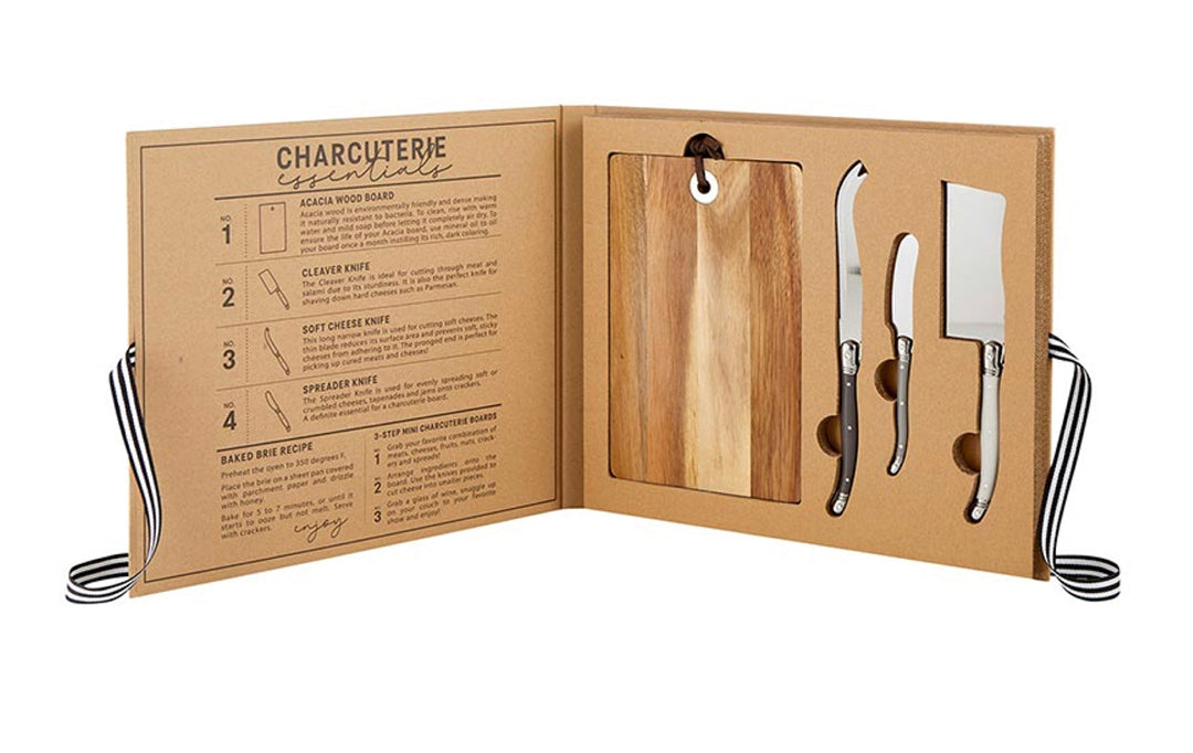 Cheese Board with Knives Box
