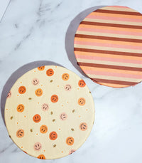 Beeswax Wraps: Bee Happy Set of 2