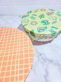Beeswax Wraps: Love Your Mother Set of 2