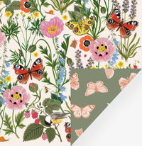 Botanica Paper Co. - PRAIRIE | Double Sided Wrapping Paper Single Sheets