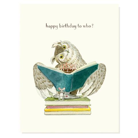Felix Doolittle Occassion Card- Birthday Who