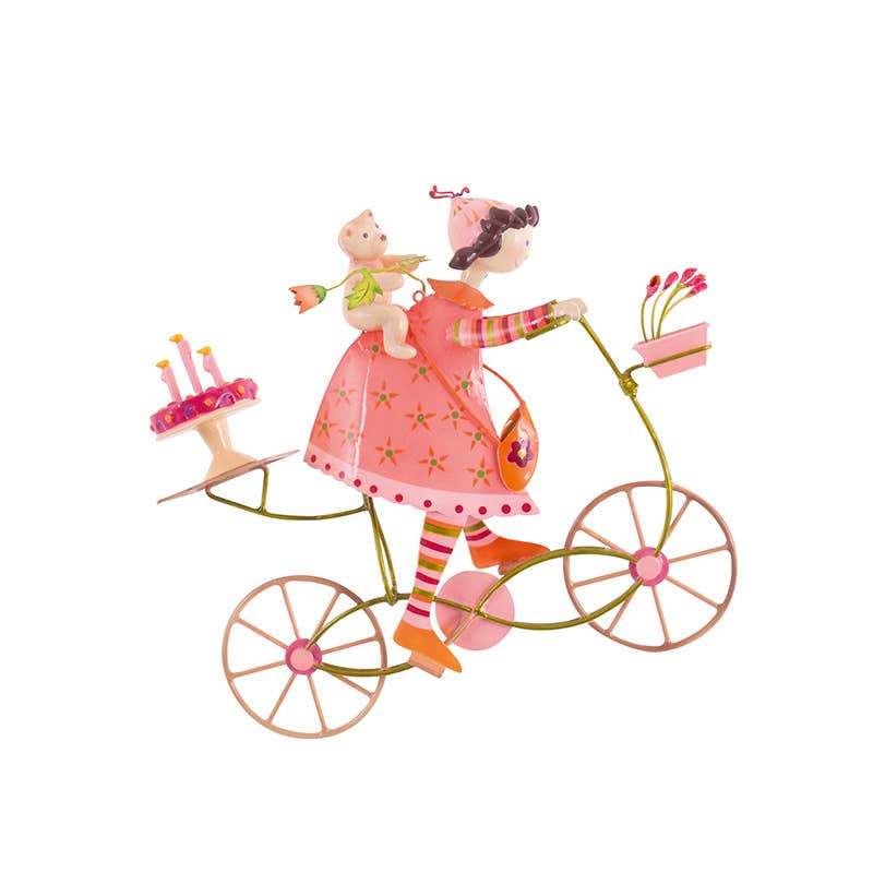 L'Oiseau Bateau - Triplette Fuchsia Cake Mobile for Kids - Decoration