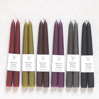 Five Bees Yard - Eco & Sustainable Tapered Dinner Candles | Long & Clean Burn
