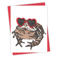 Burdock & Bramble - Lovestruck Toad Card