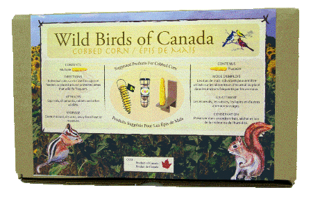 Cobbed Corn for Wildlife Feeder