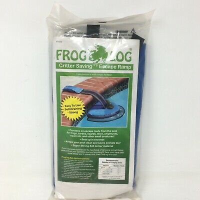 Frog Log Critter Saving Pool Ramp