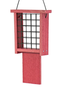 Going Green Recycled Plastic Tail-Prop Suet Feeder