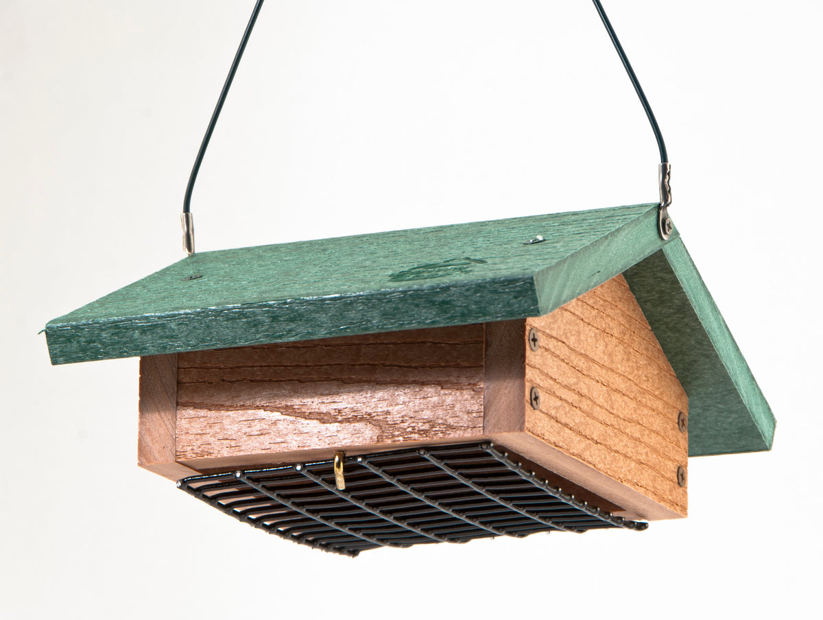 Going Green Upside Down Suet Feeder