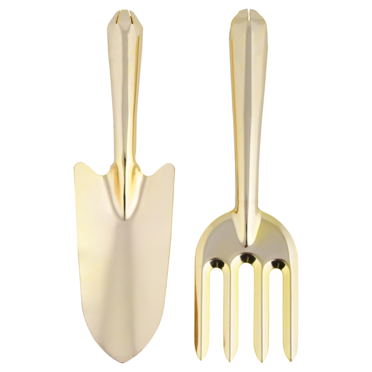 Gold Garden Tool Set