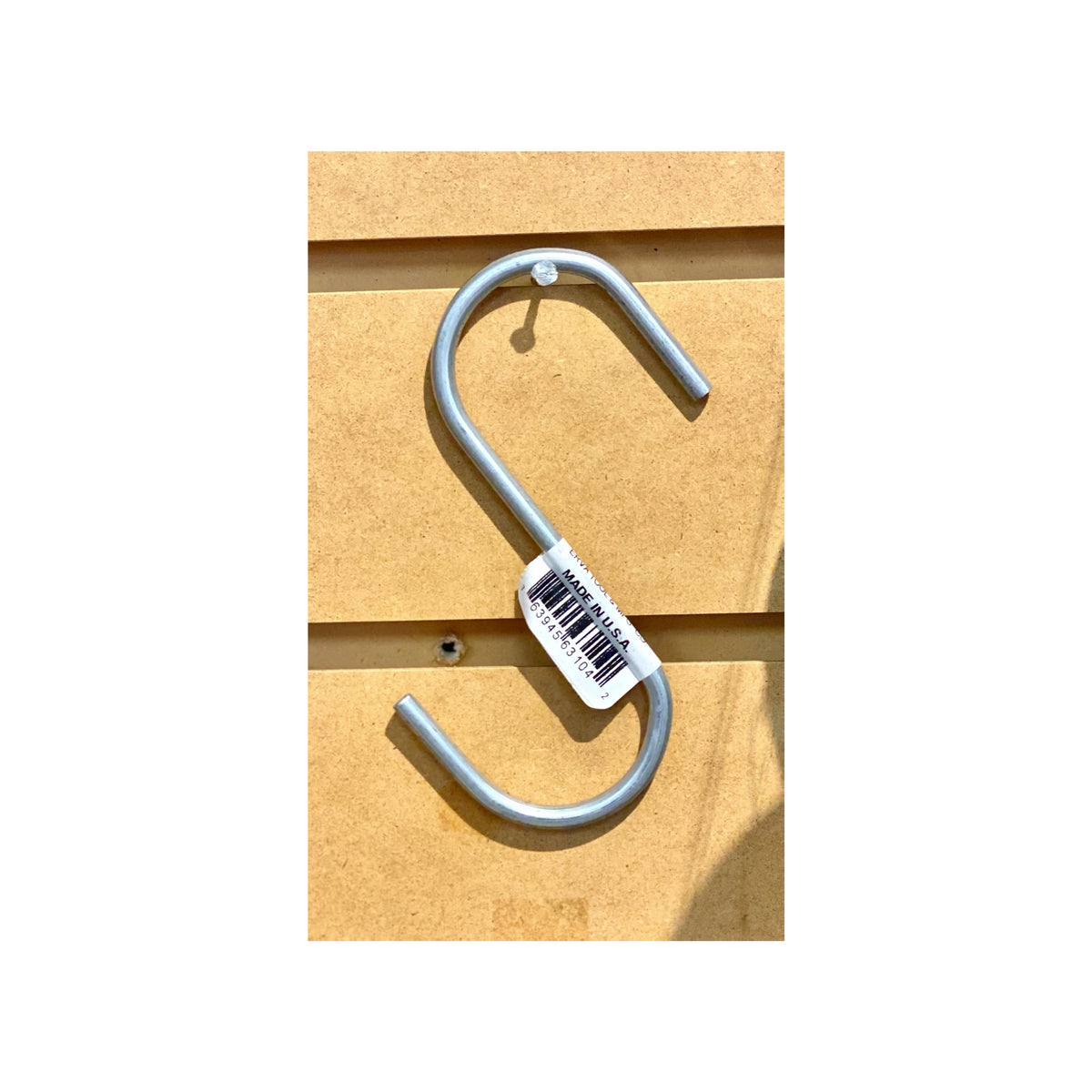 4" Galvanized S Hook