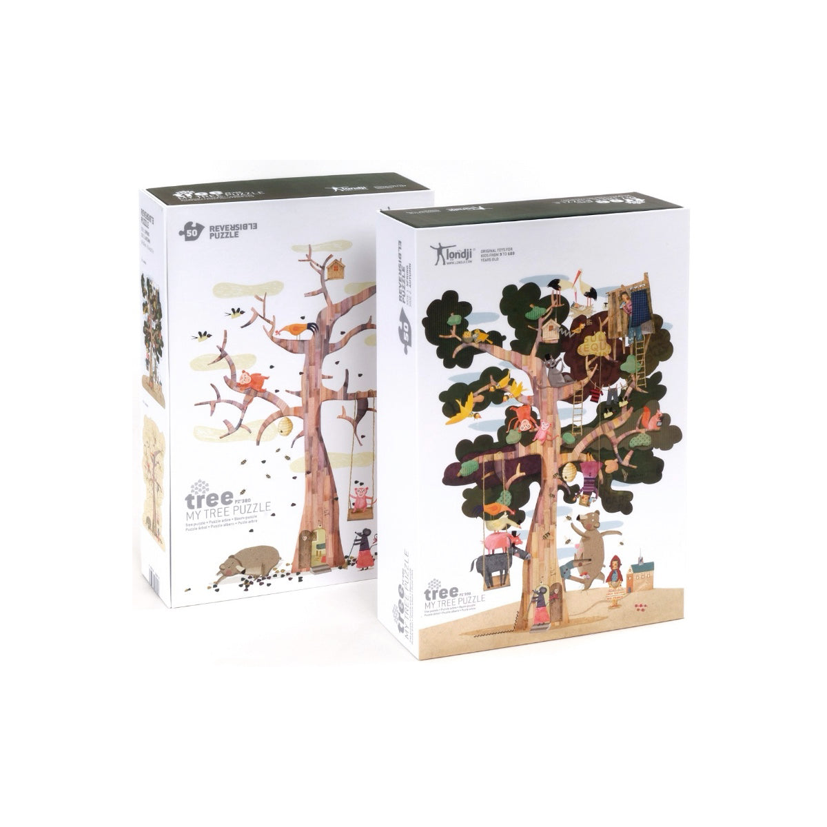 My Tree 54 Piece Reversible Puzzle
