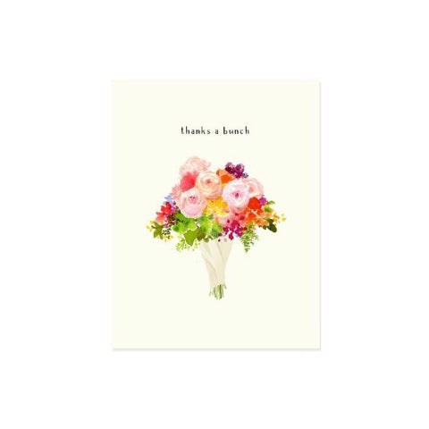 Felix Doolittle Thank You Card- Thanks a Bunch