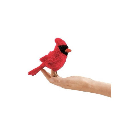 Folkmanis Mini Cardinal Finger Puppet