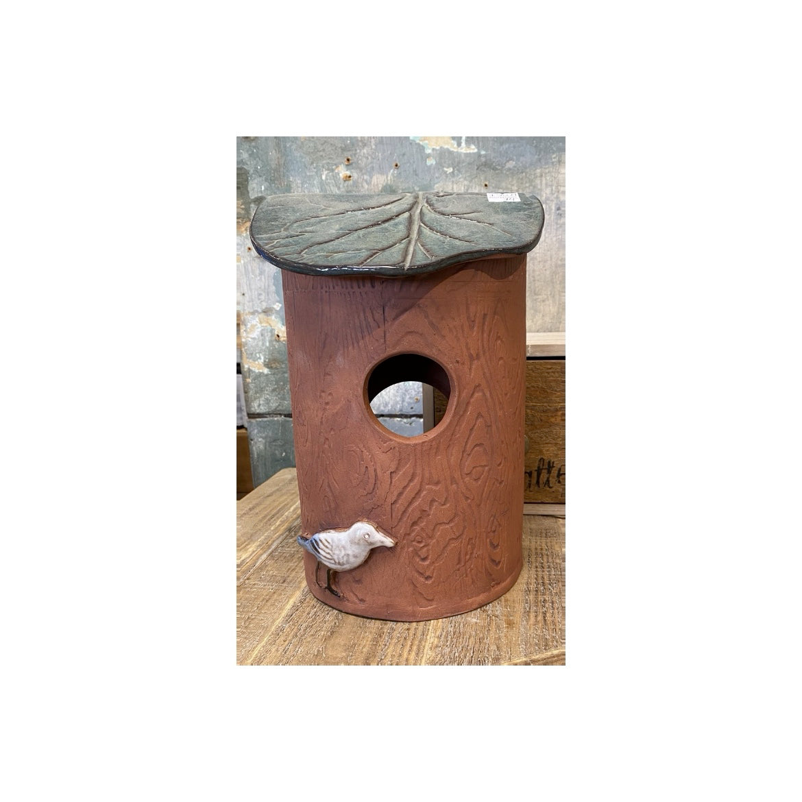 Island Stoneware Inc Ceramic Birdhouse