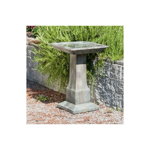 Cast Art Studio- Large Modern Birdbath