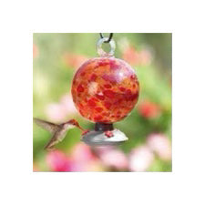Parasol Dew Drop Hummingbird Feeder- Cinnabar