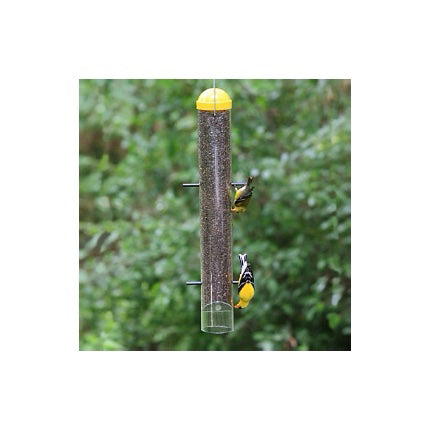 Perky Pet Upside Down Goldfinch Nyjer Feeder- Yellow