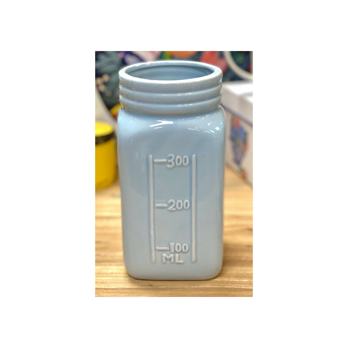 Vase- 1 Quart Blue Jar