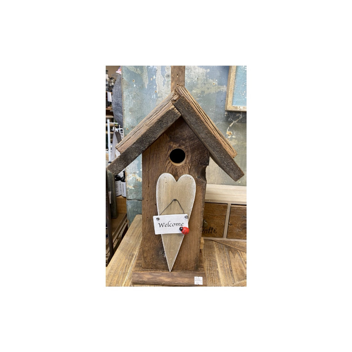 Rustic Bluebird Birdhouse