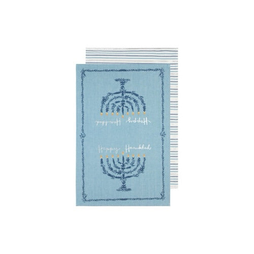 Danica Imports- Happy Hanukkah Dishtowels