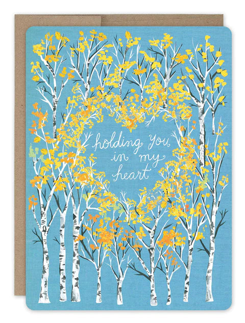 Holding Your Sympathy Card